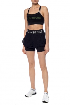 Logo-printed performance shorts, zdjęcie 2 Logo-printed performance shorts od Plein Sport